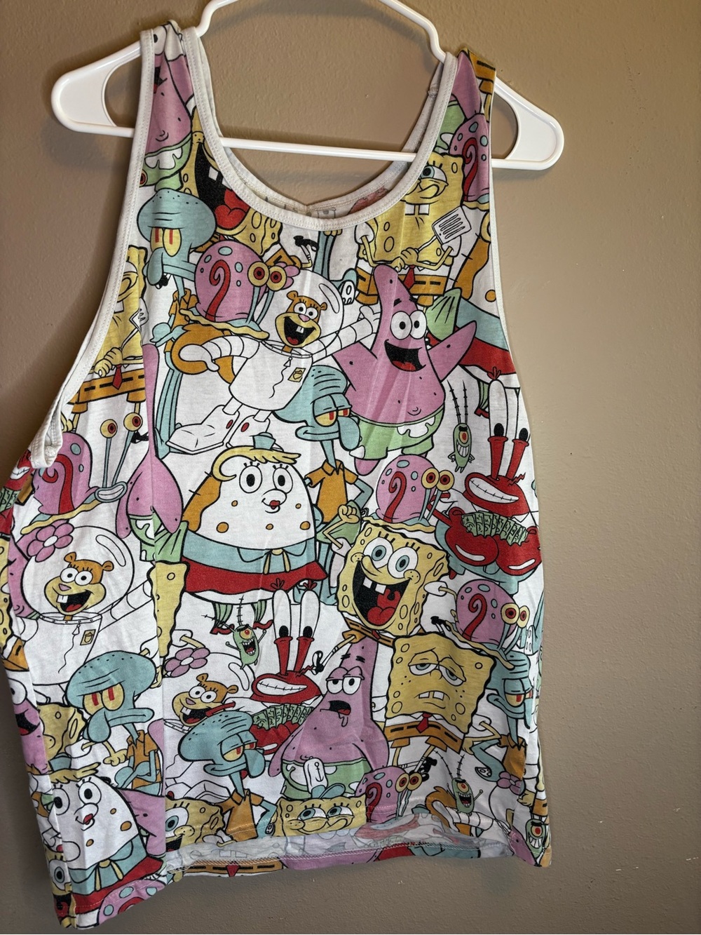 Nickelodeon Multicolor SpongeBob Graphic Tank Top